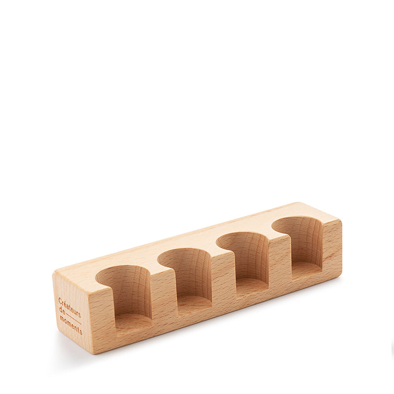 Ensemble de dégustation 4 miels et présentoir